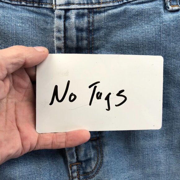 Wrangler Mens Jeans Size 38x28 Measured Relaxed Fit Bootcut Blue Denim Casual - Picture 10 of 14